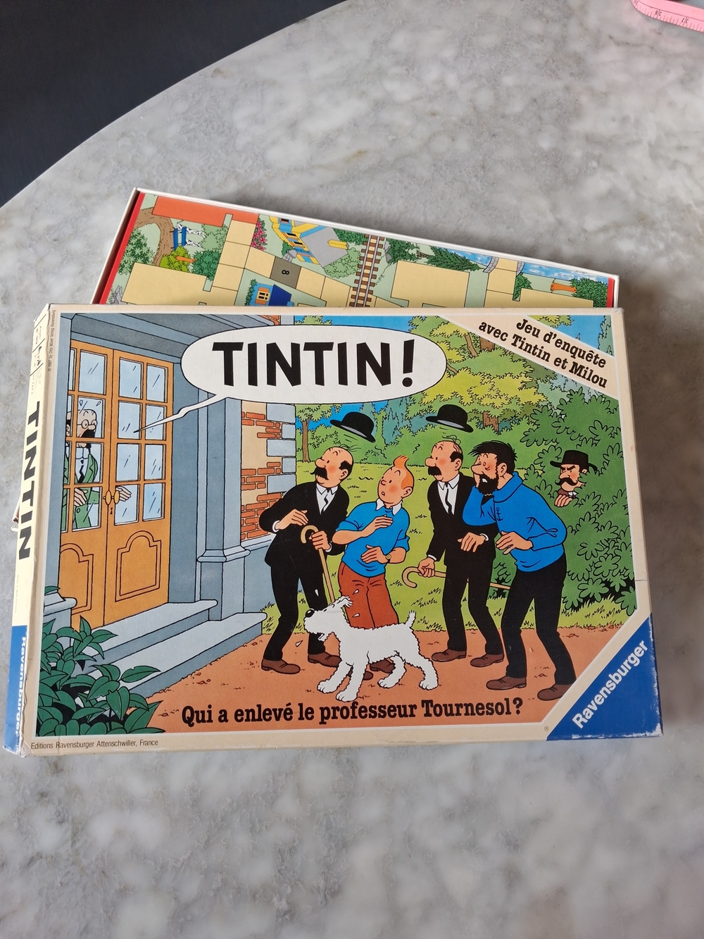 1987 Tintin Detective Board Game — Complete